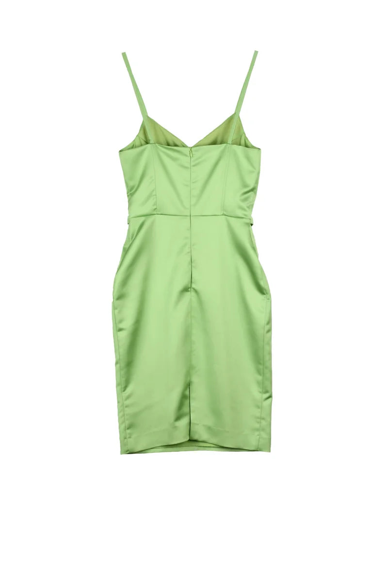 Nora Barth Abito Tubino Stretch - Verde