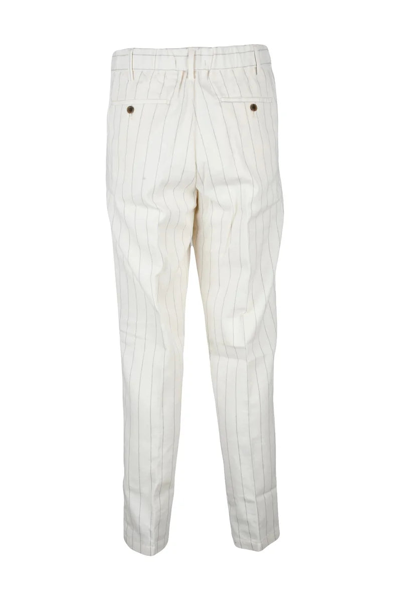 Myths Pantalone Bianco/Grigio