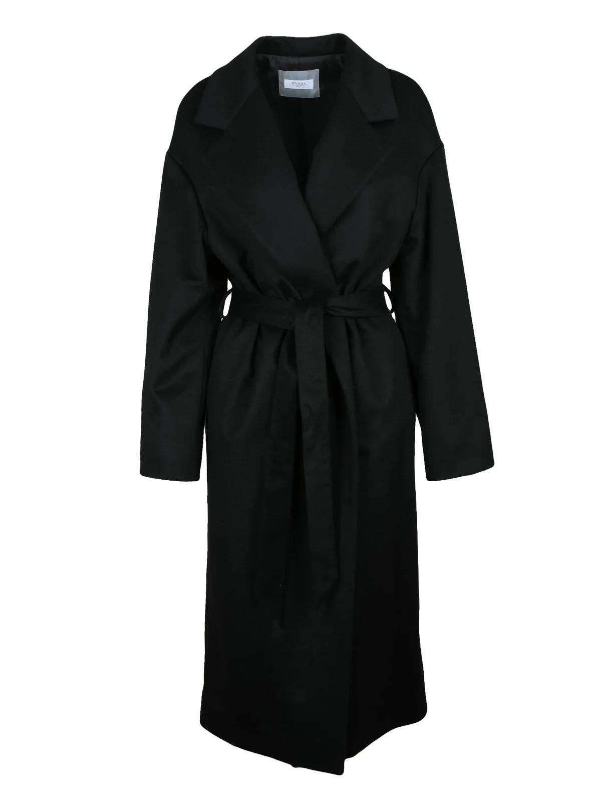 Barba Napoli Cappotto Lungo Donna - Nero