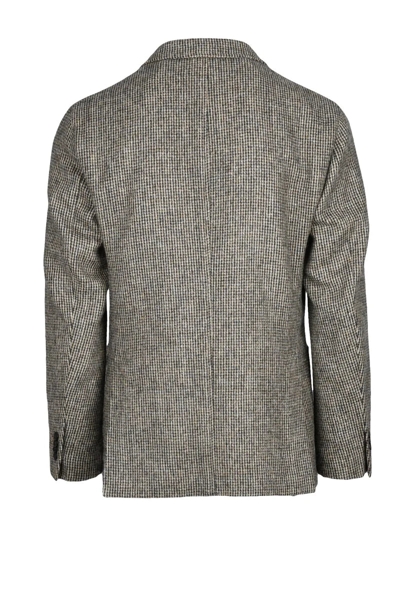 Boglioli Giacca Lana - Nero/Beige
