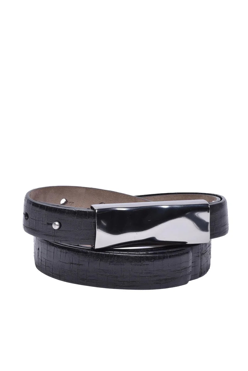 Brunello Cucinelli Leather Belt - Black