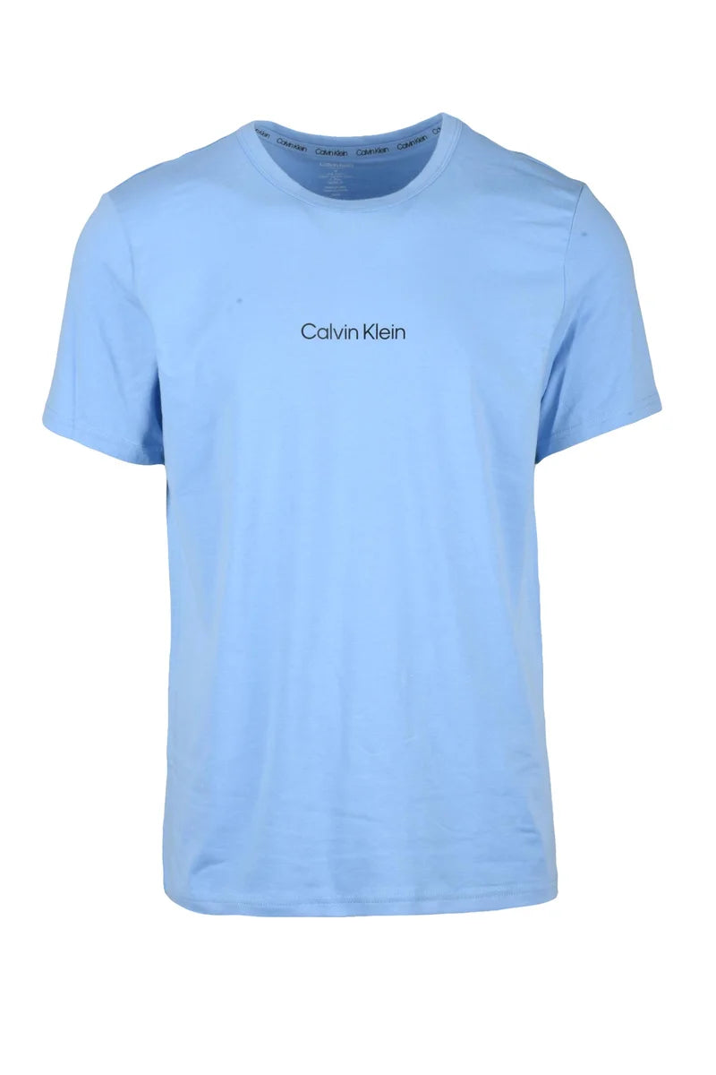 Calvin Klein Pigiama T-shirt Girocollo - Grey/Heavenly