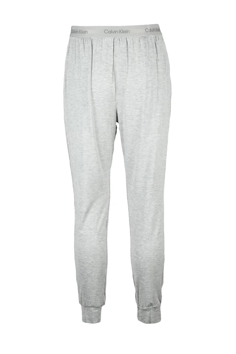 Calvin Klein Pigiama Jogger Modal Elastan - Grigio Chiaro