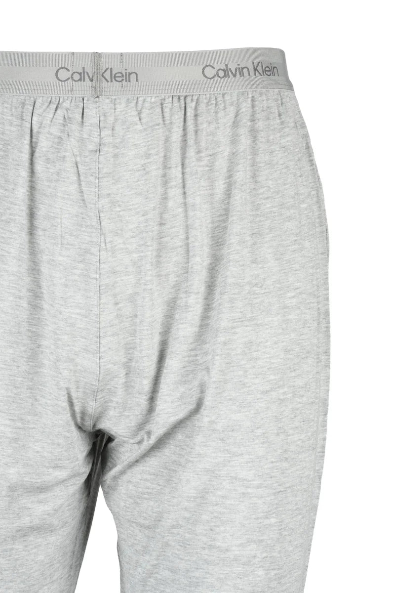 Calvin Klein Pigiama Jogger Modal Elastan - Grigio Chiaro