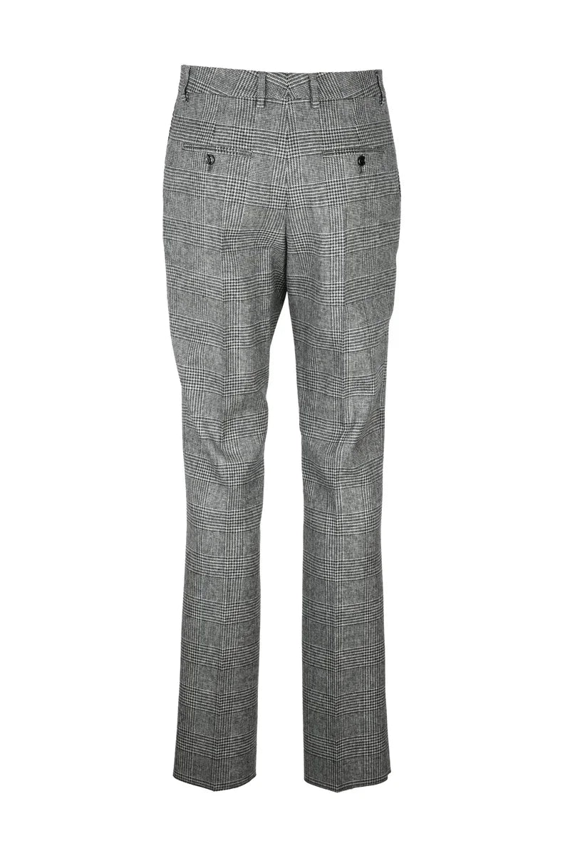 Celine Pantaloni Classici in Lana - Grigio