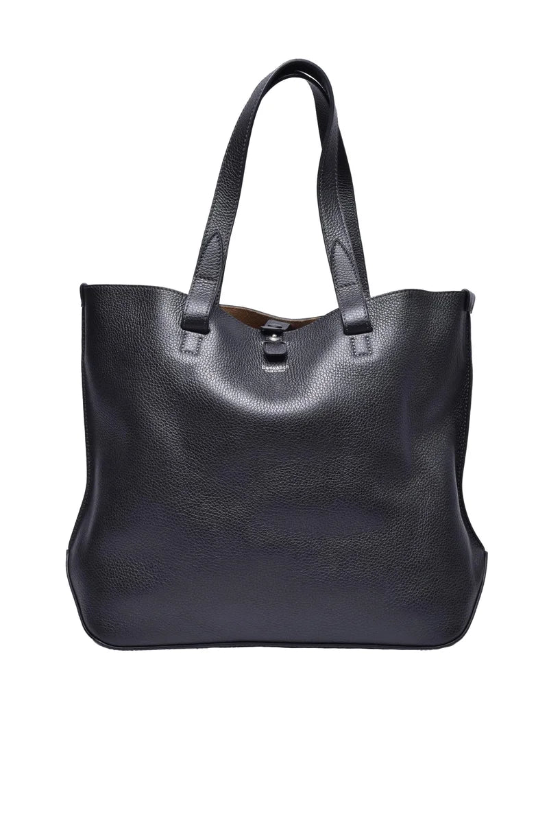 Daniel&Bob Borsa Shopper in Pelle - Nero