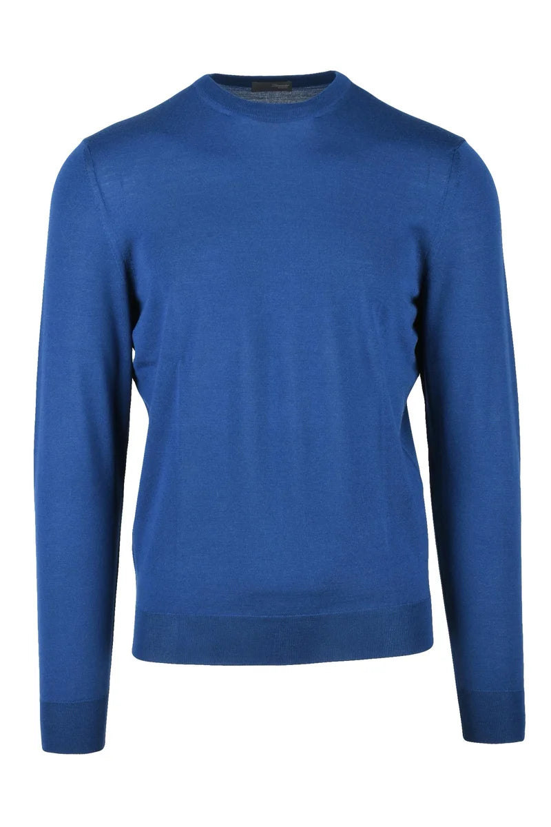 Drumohr Crew Neck Merino Wool Sweater - Yellow