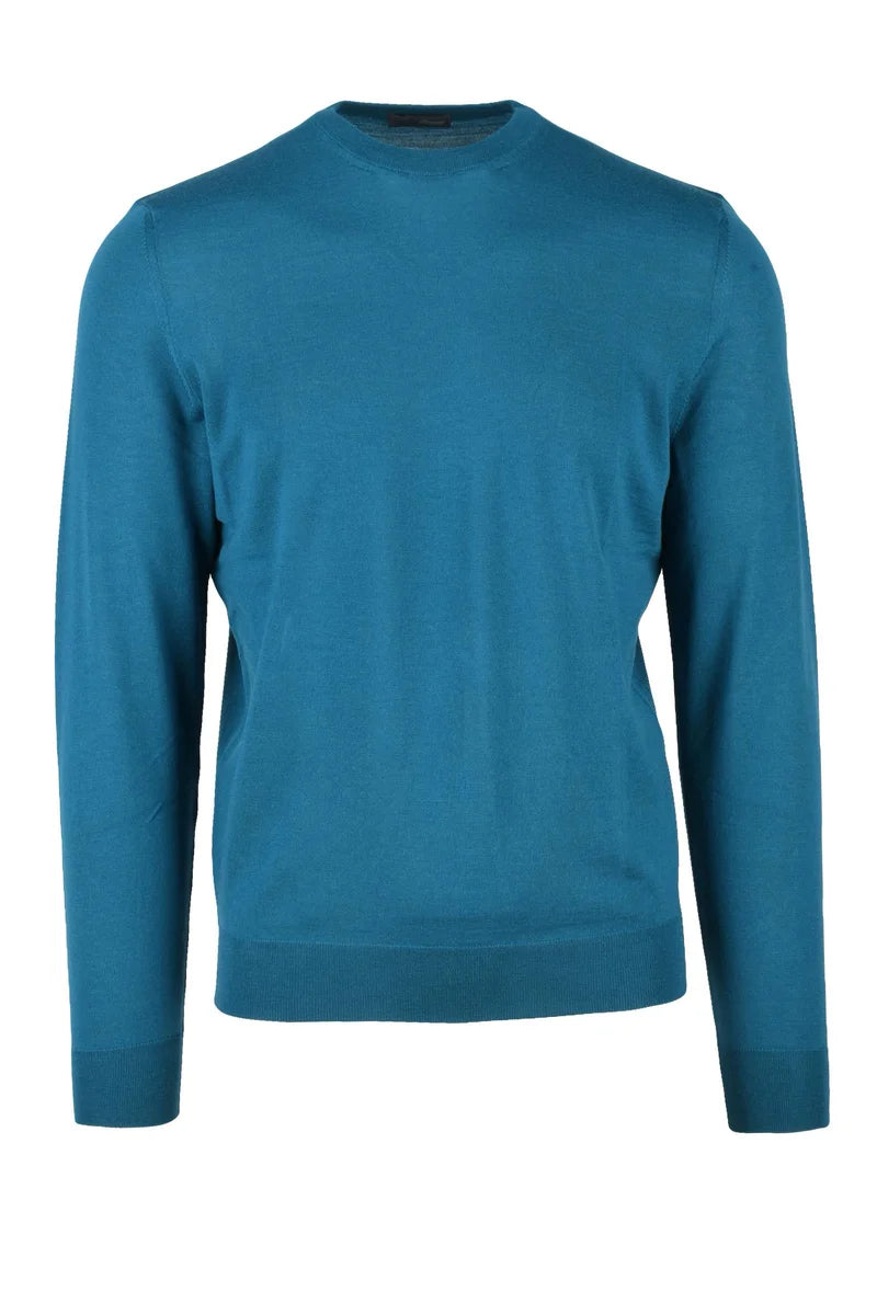 Drumohr Crew Neck Merino Wool Sweater - Yellow