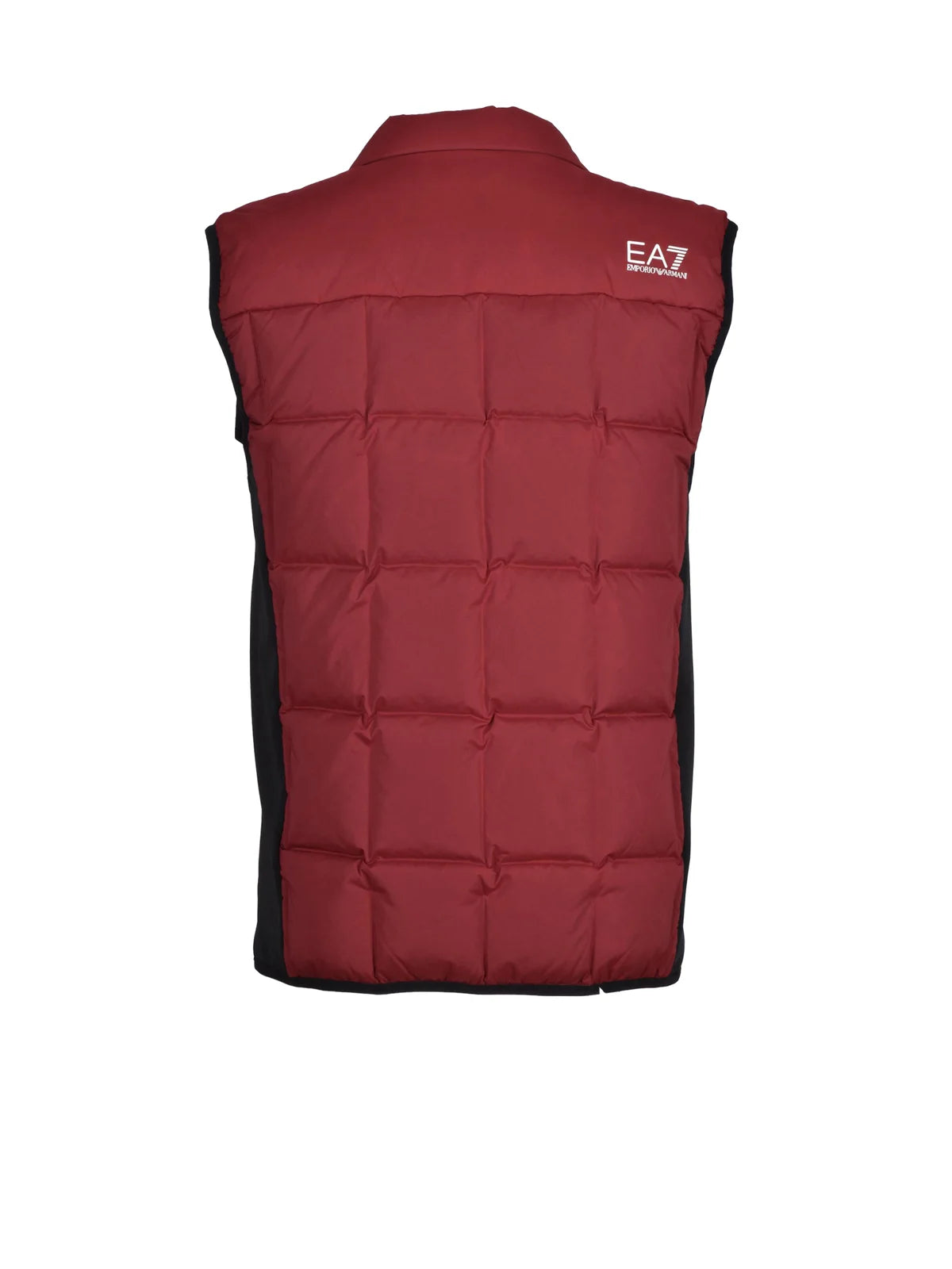 Ea7 Emporio Armani Smanicato Zip - Nero/Bordeaux