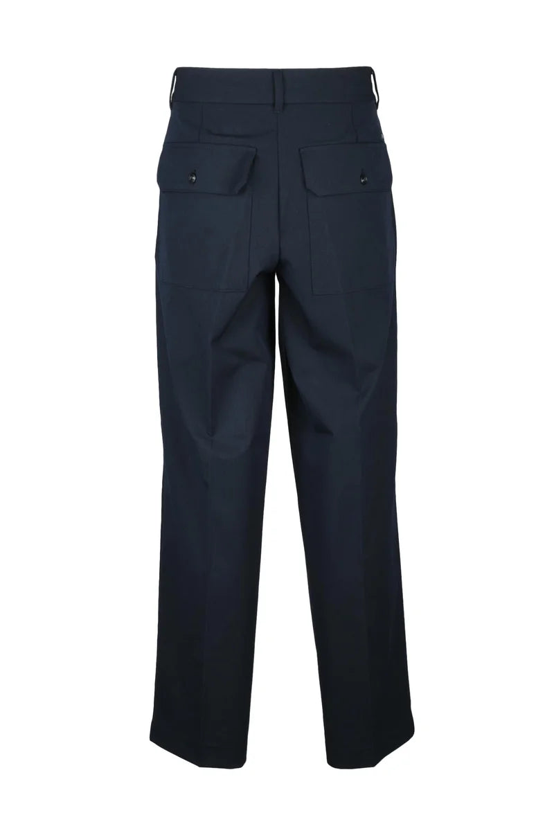 EA7 Emporio Armani Pantalone Classico Stretch - Blu