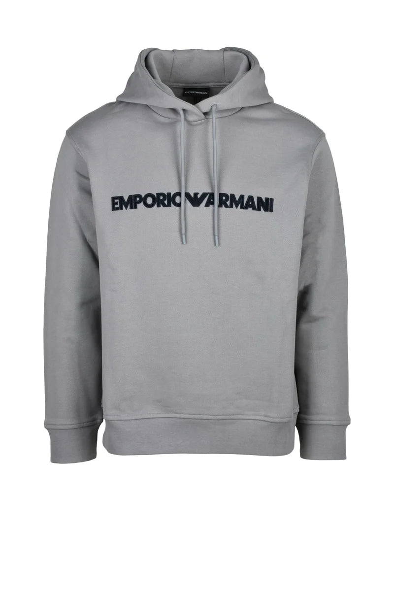 Emporio Armani Cotton Sweatshirt - Grey