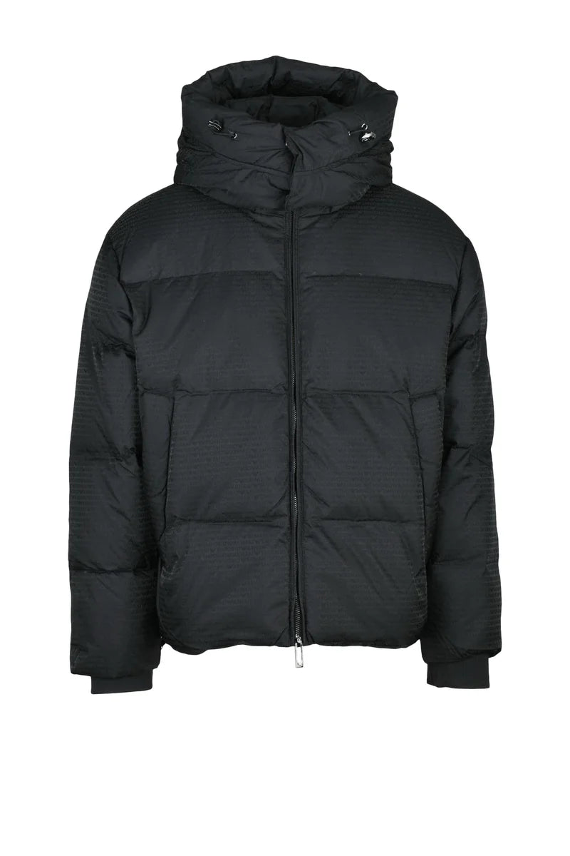 Emporio Armani Zip Down Jacket - Black