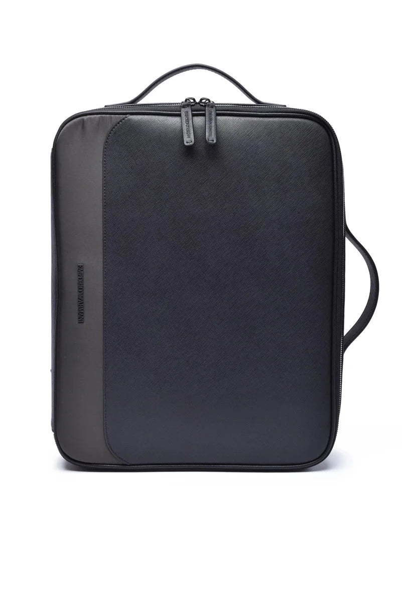 Emporio Armani Zaino Poliuretanica - Nero
