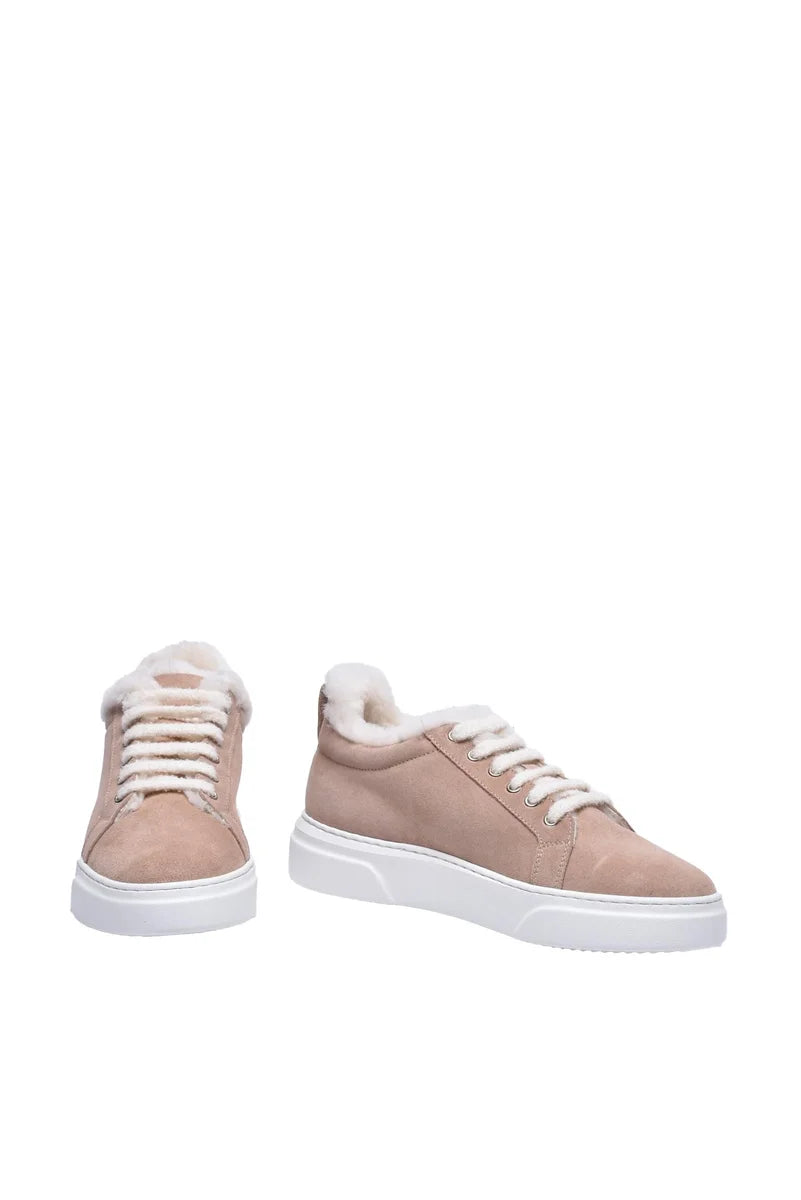 Eleventy Sneakers in Suede - Marrone