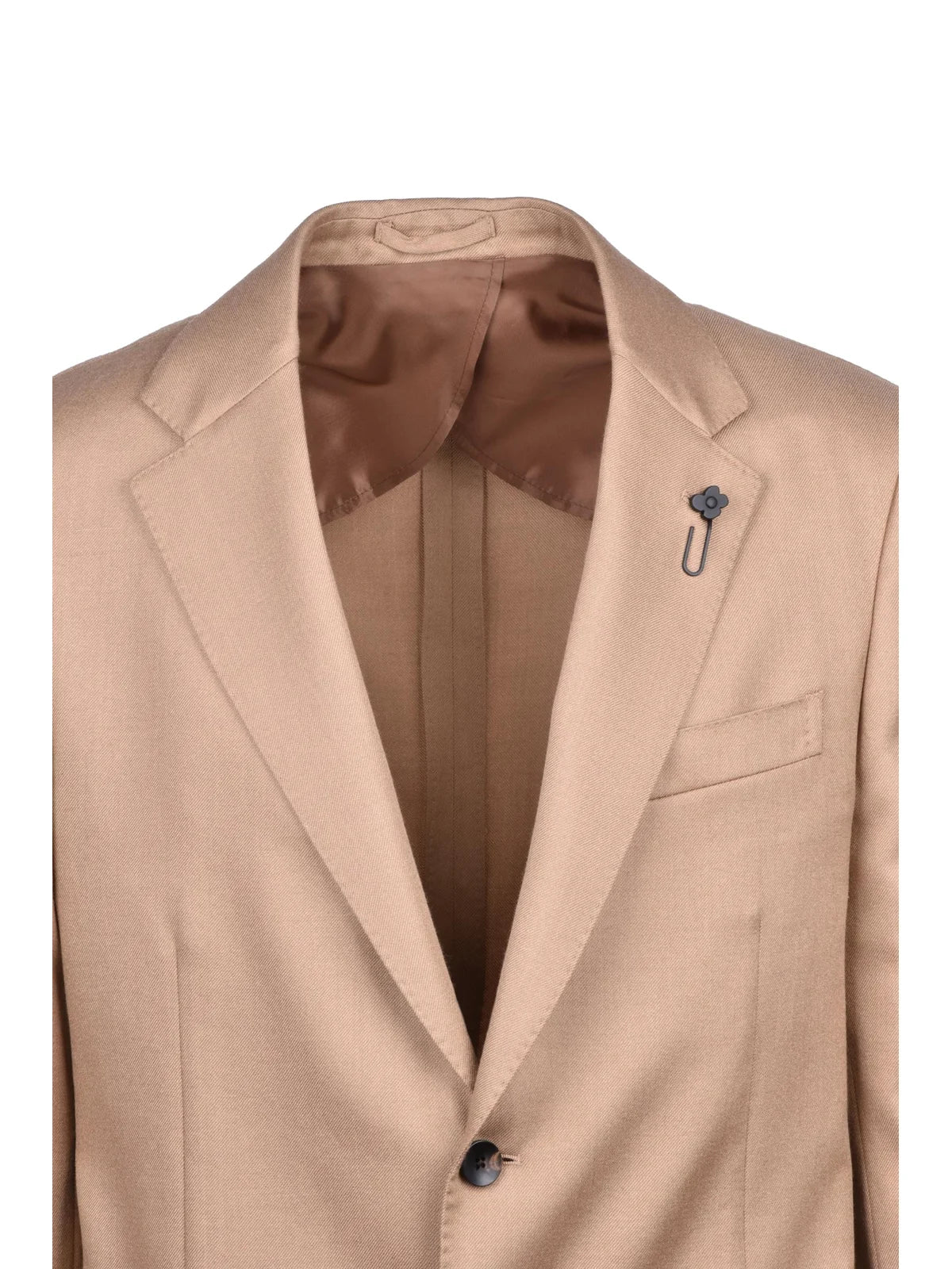 Lardini Rounded Jacket - Beige