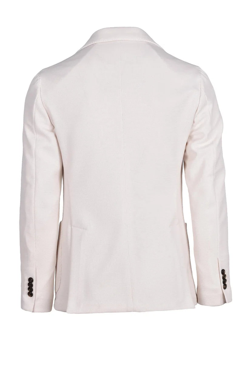 Luca Bertelli Giacca Arrotondata - Bianco