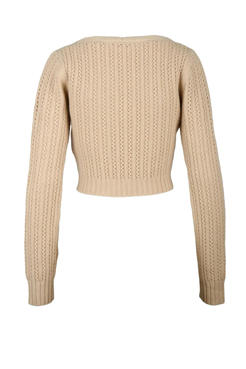 Max Mara Maglione Ifrem Corto - Beige