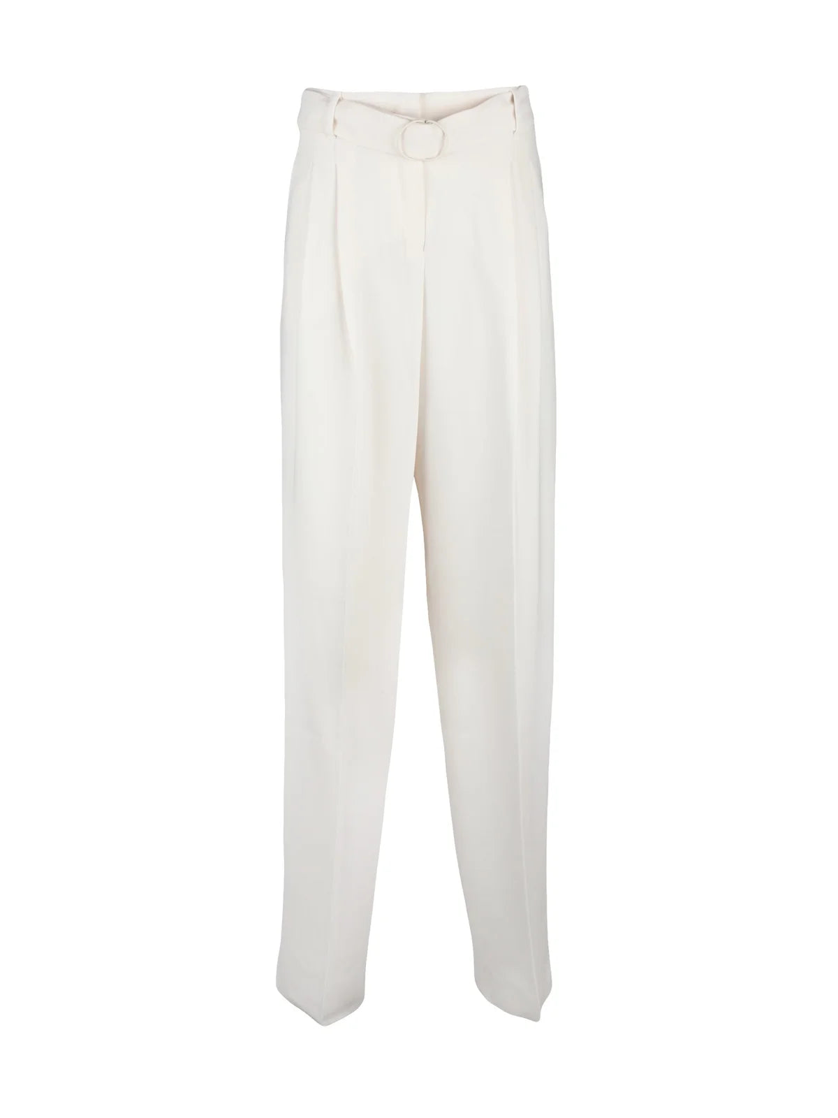 Max Mara Studio Pantaloni Latina Vita Alta - Bianco