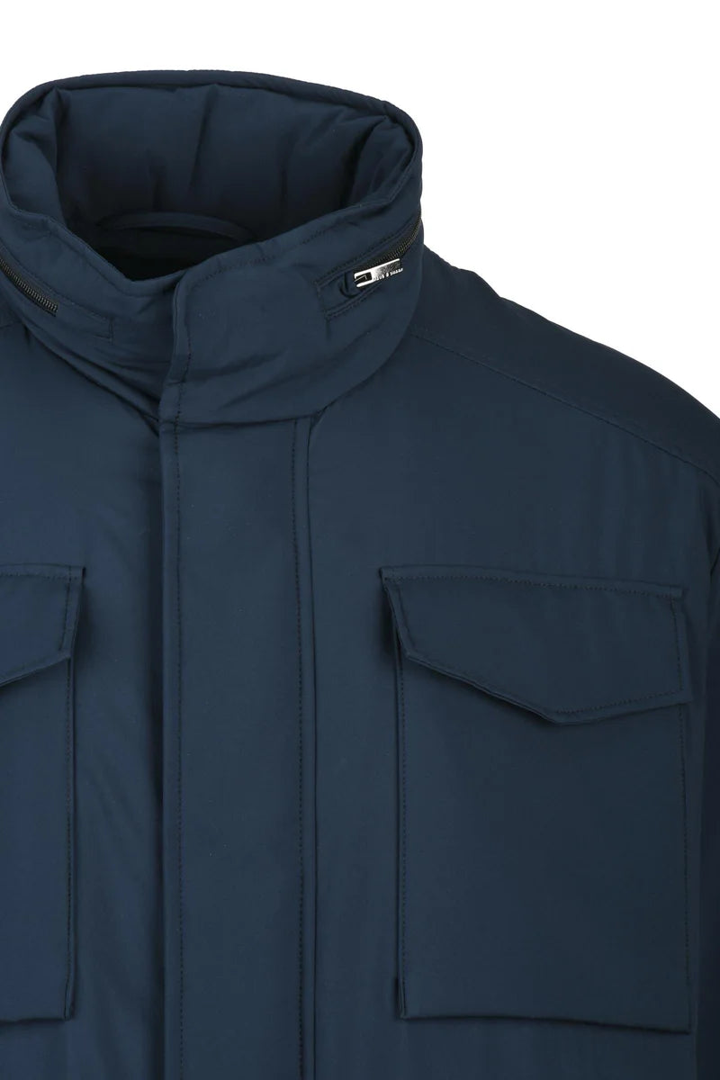 Paul & Shark Giaccone con Zip - Blu