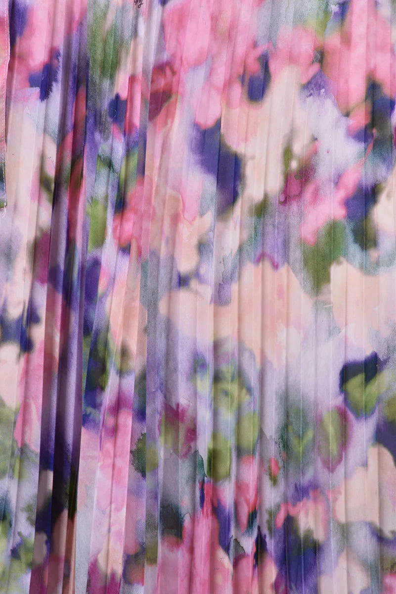 Patrizia Pepe Abito Lungo Monospalla - Multicolore