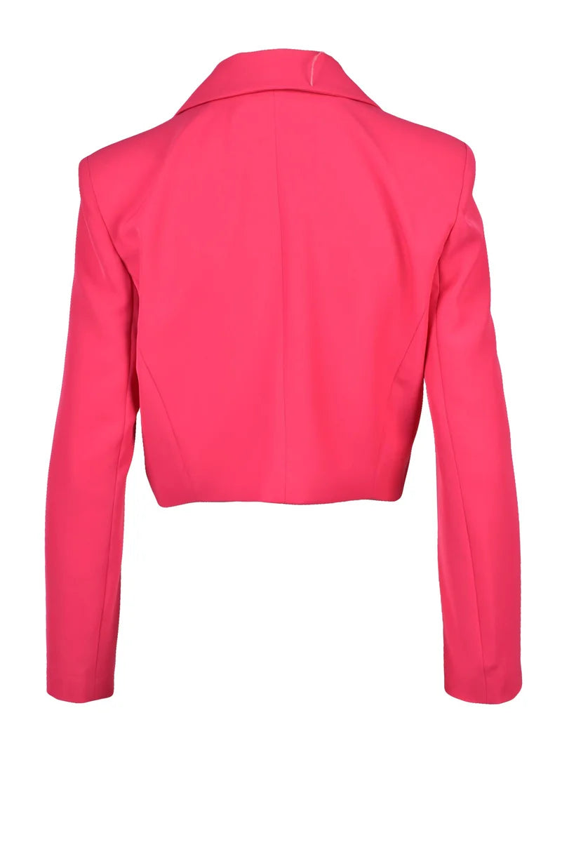 Patrizia Pepe Bolerino Piume Struzzo - Fucsia