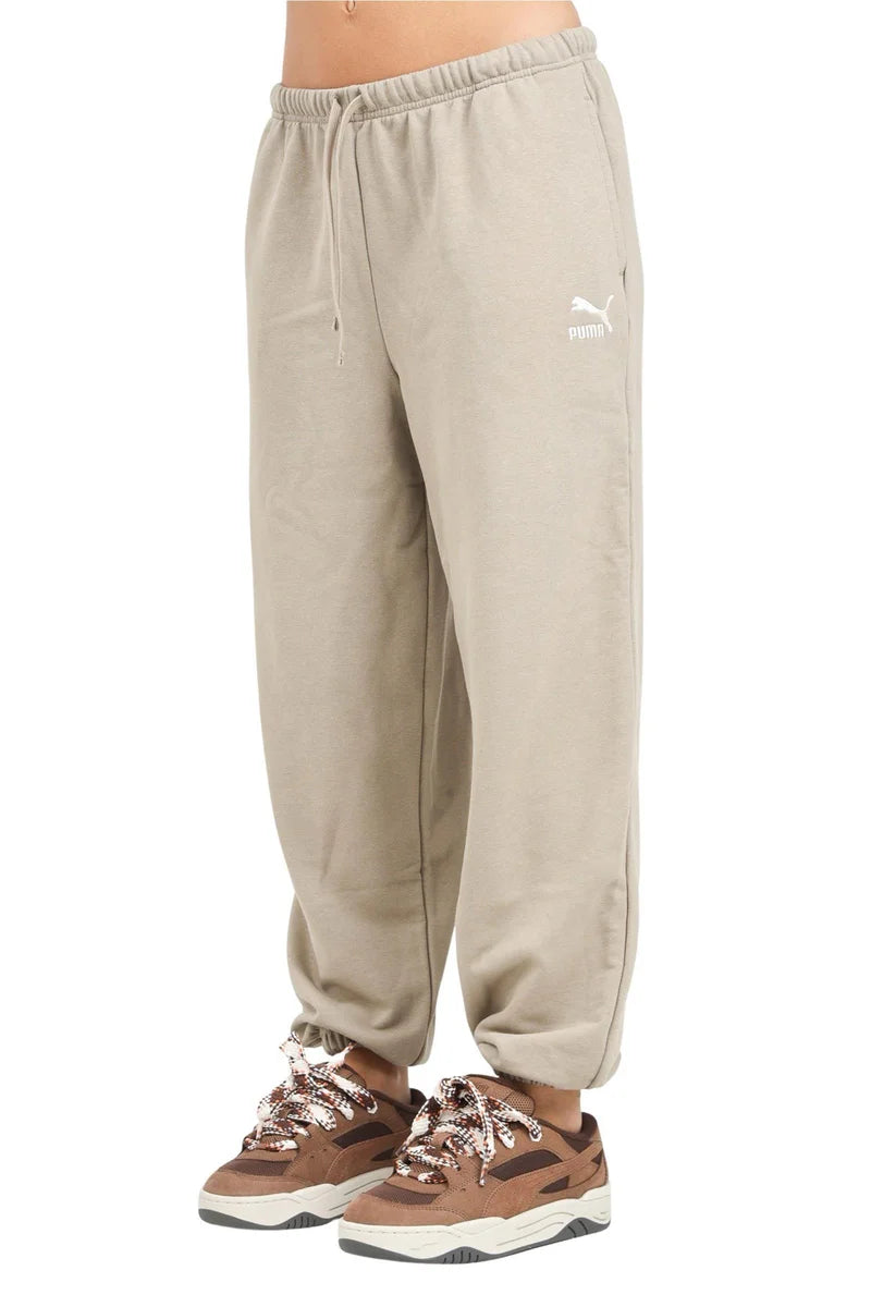 Puma Pantaloni Tuta Cotone - Beige