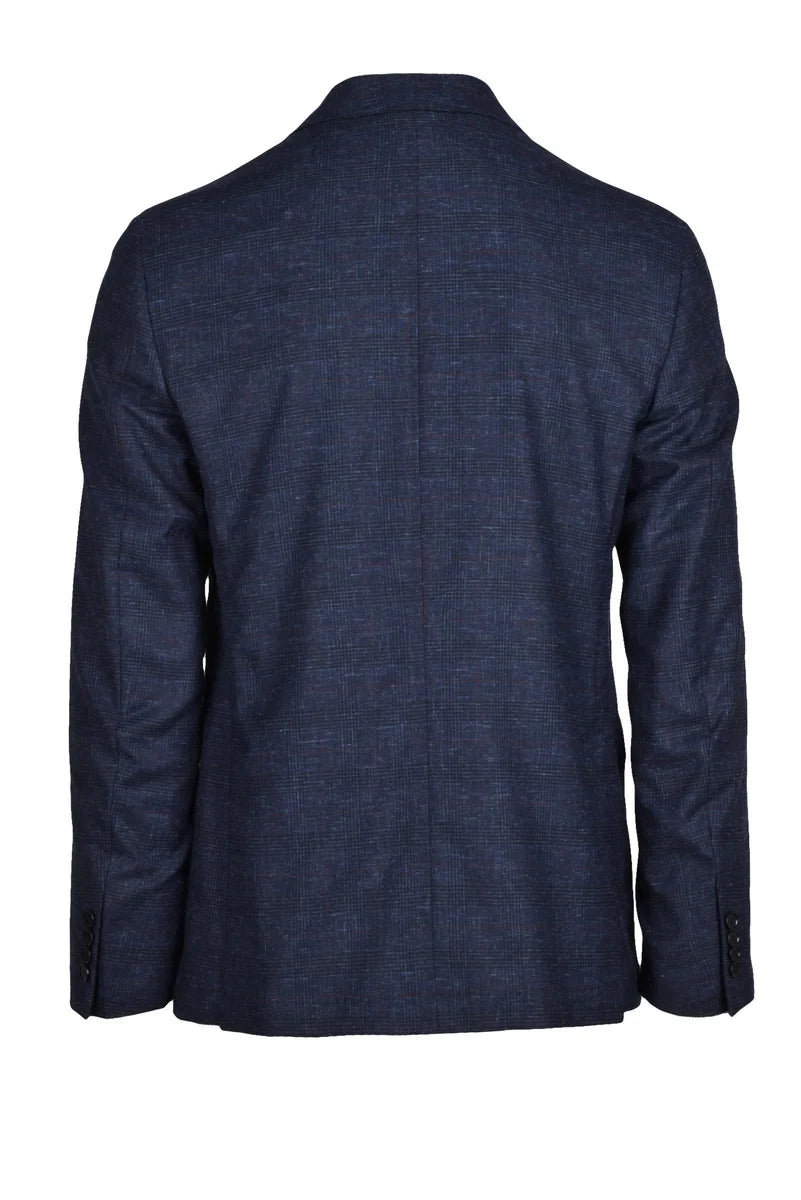 Pal Zileri Unlined Rounded Jacket - Multicolor