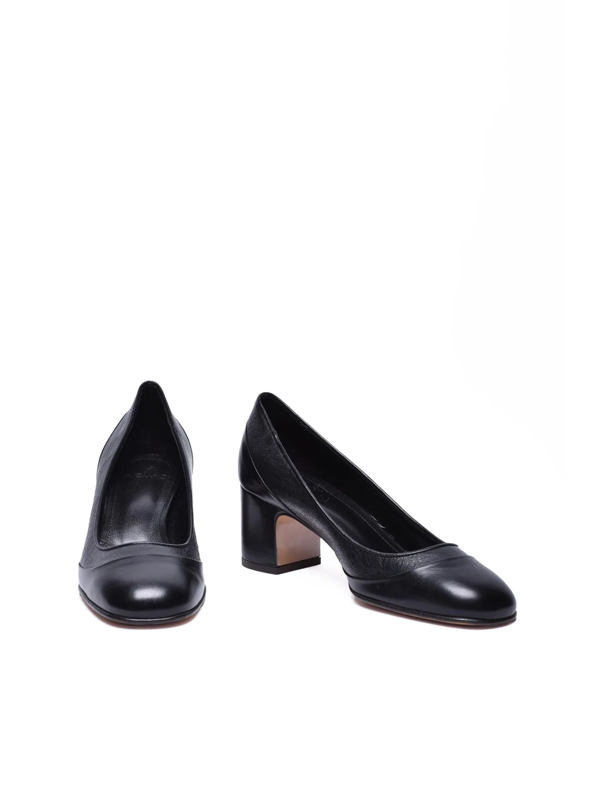 Relac Décolleté Pelle - Nero