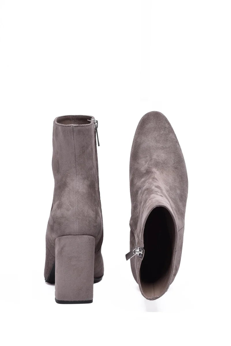 Sergio Levantesi Stivaletto in Suede - Grigio