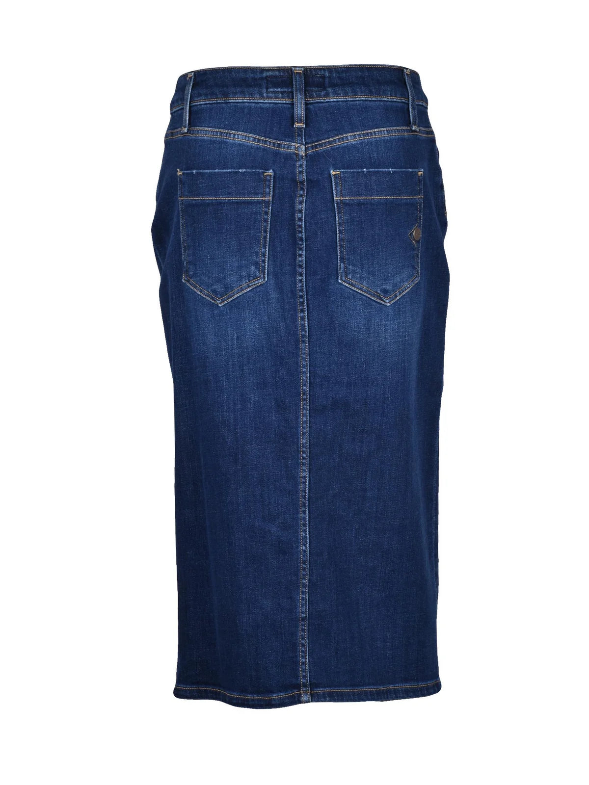 Shaft Gonna Longuette Denim - Blu