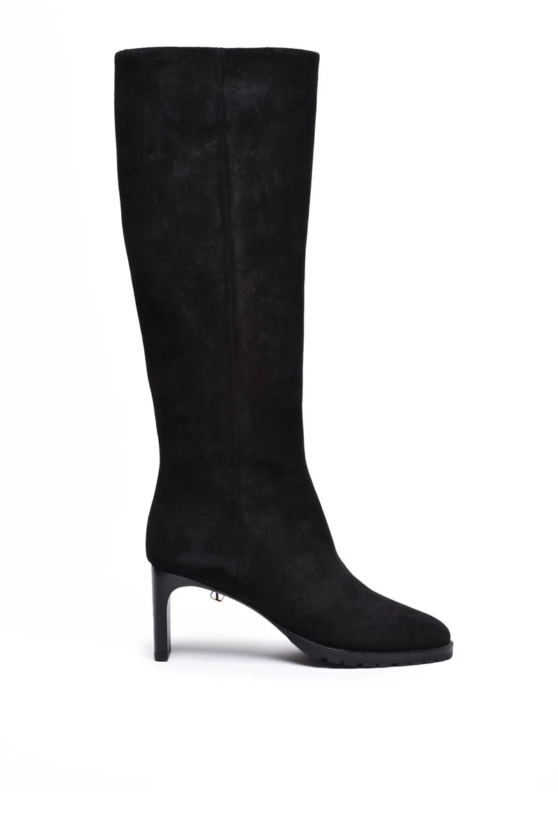 Skorpios Stivali Donna Suede - Nero