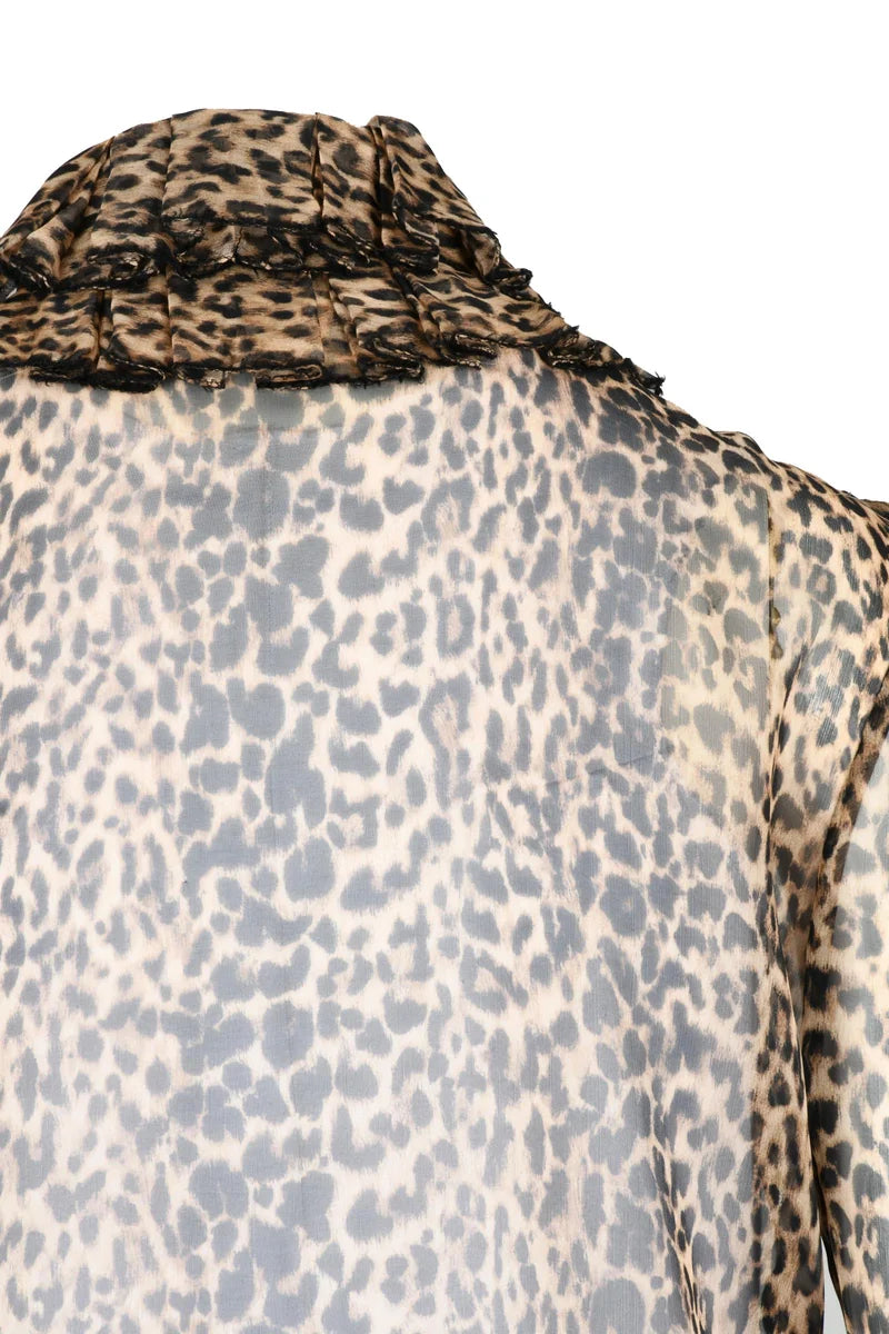 Saint Laurent Women's Silk Shirt - Beige