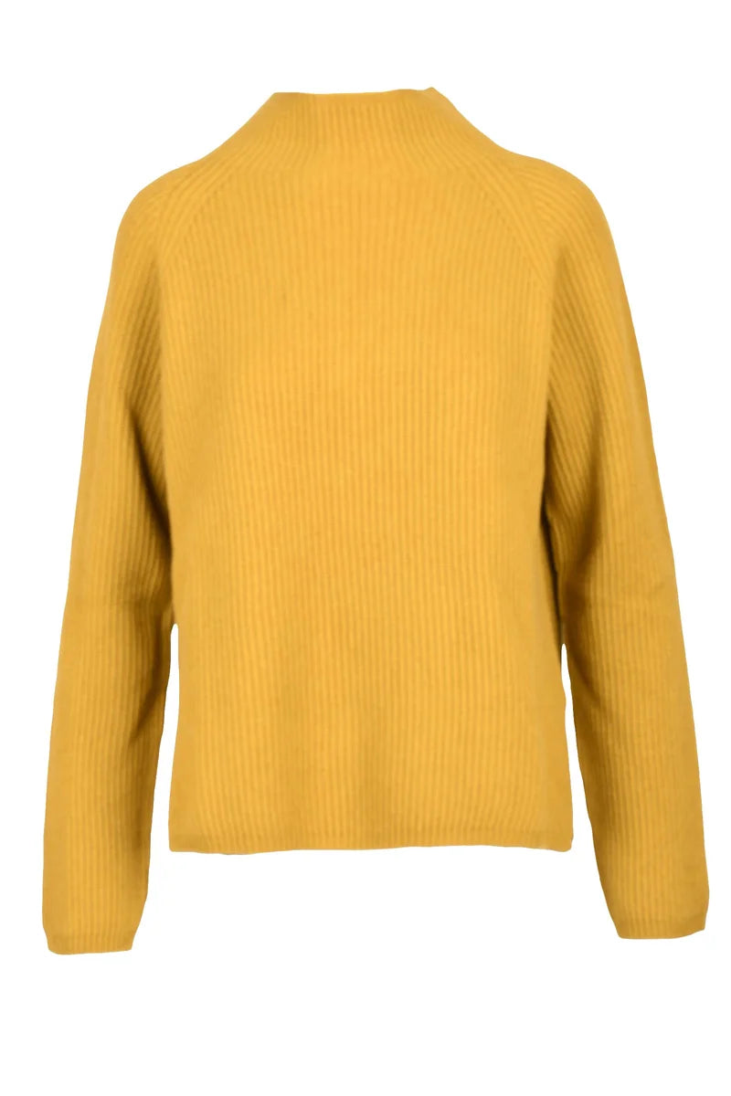 's Max Mara Maglia in Lana e Cashmere - Giallo