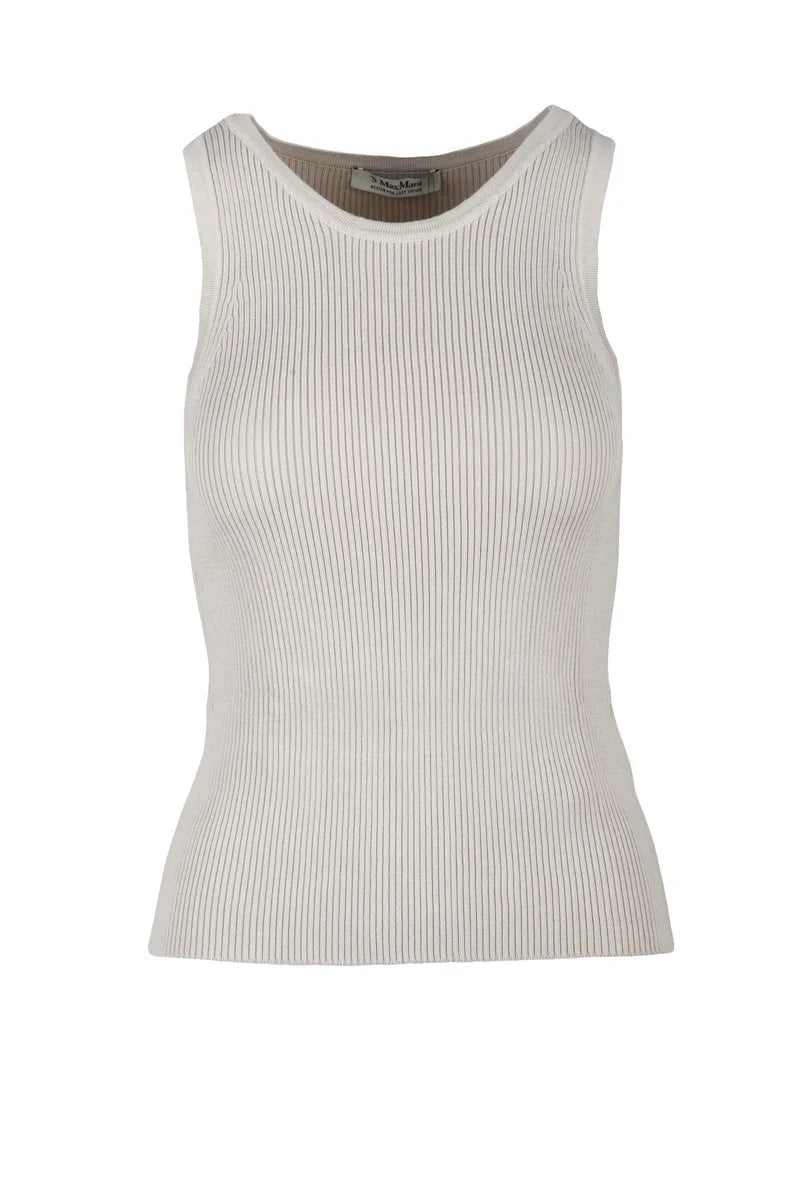 'S Max Mara Top Amburgo in Cotone - Tortora