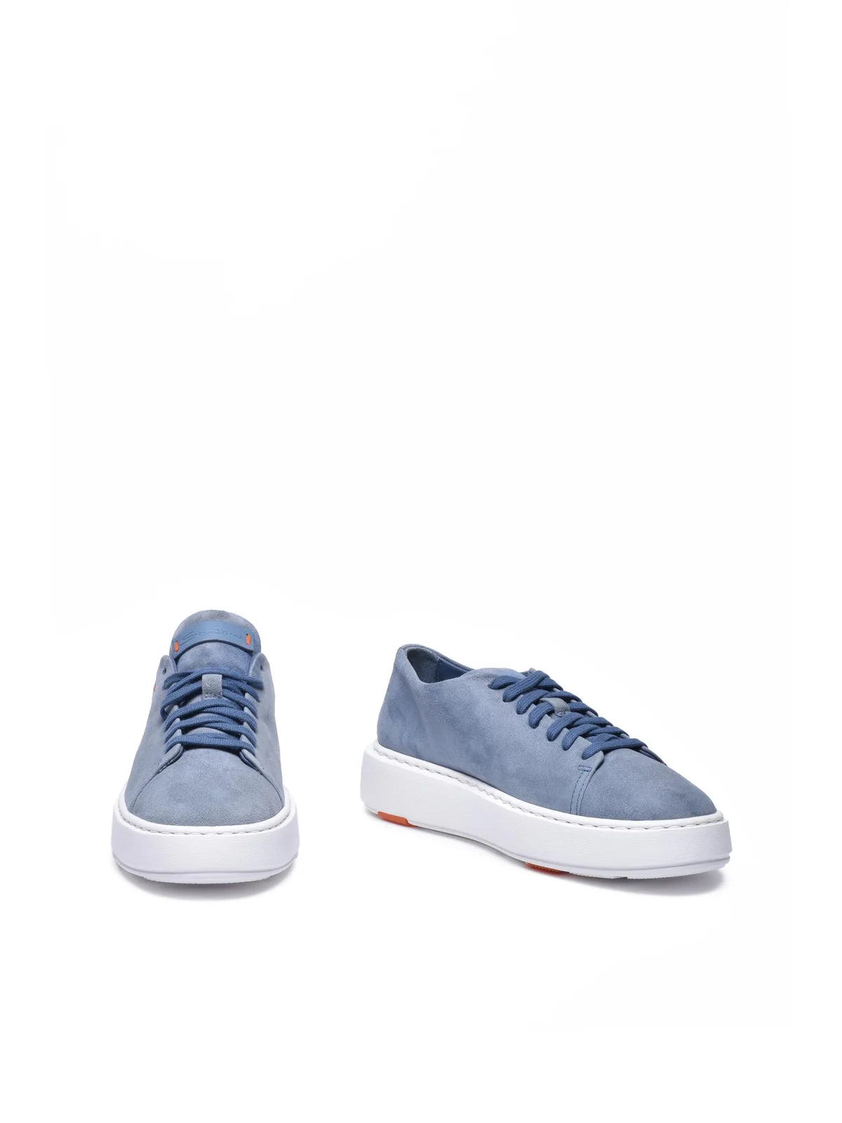 Santoni Sneakers Suede - Blu