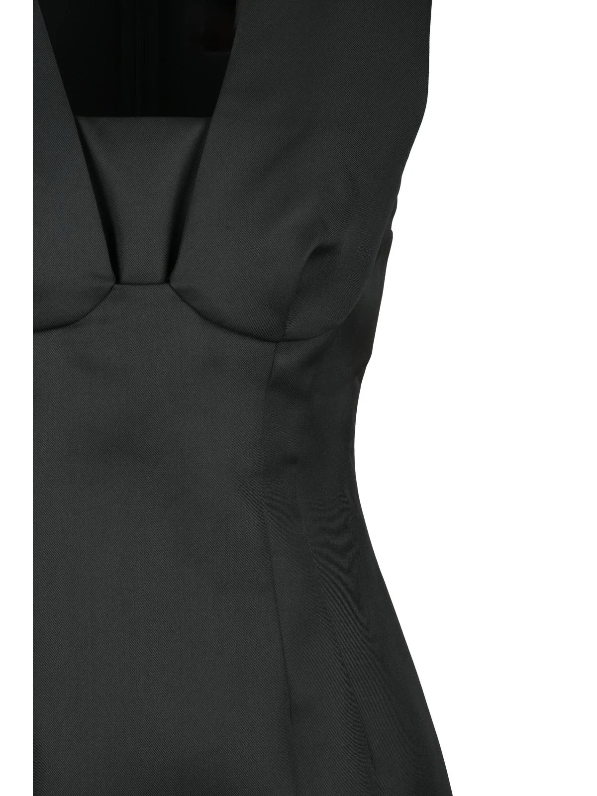 Sportmax Top with Back Zip - Black