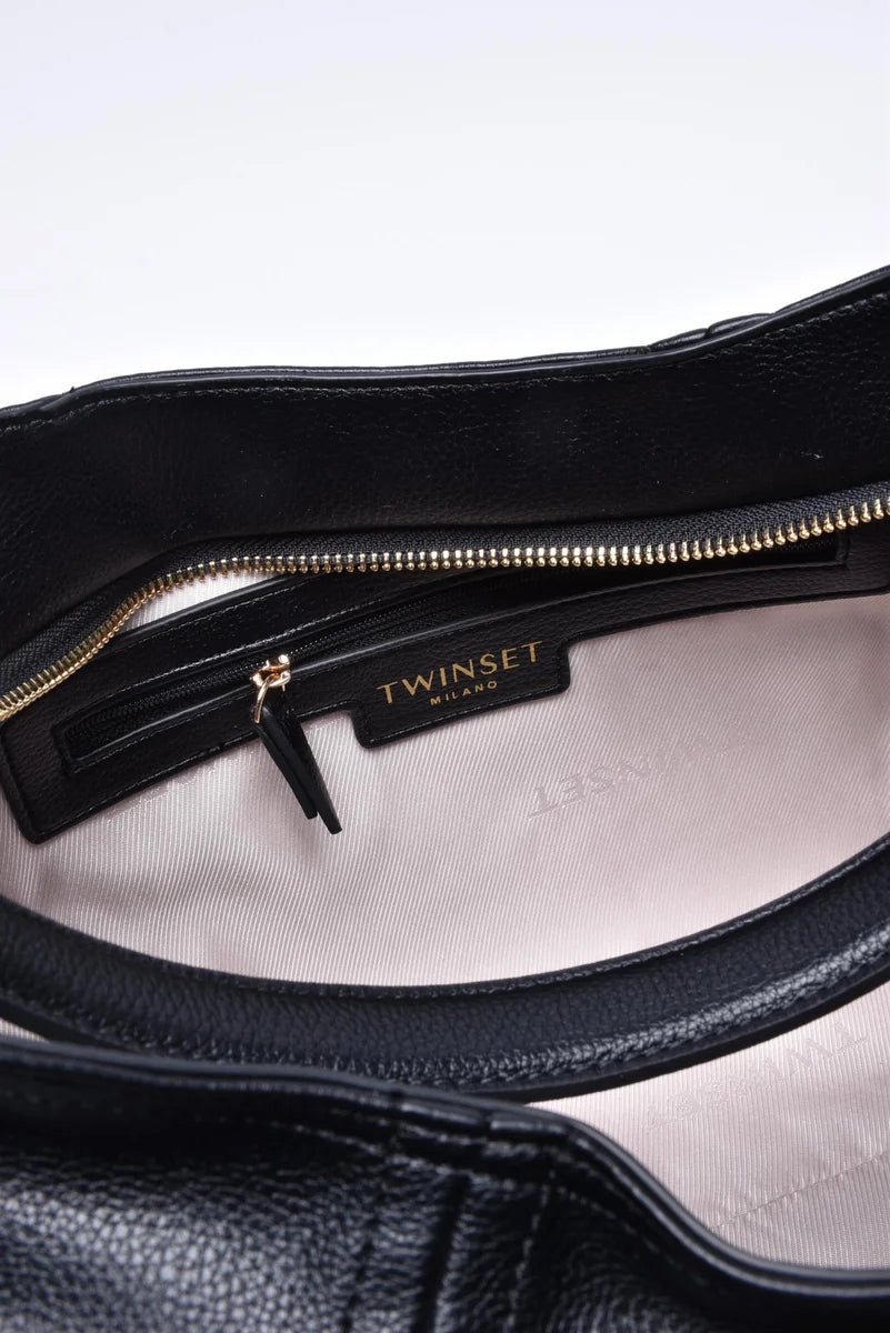 Twinset Borsa Hobo Grande - Nero