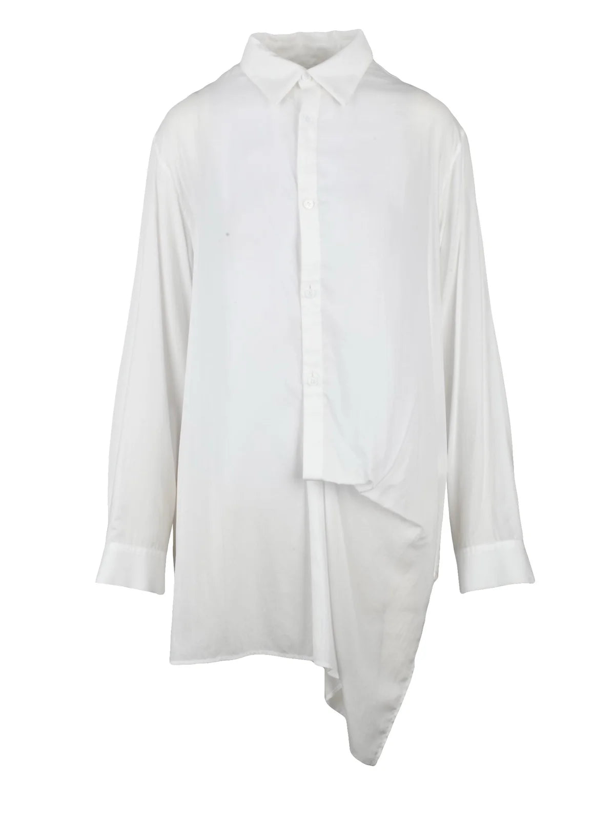 Y's Yohji Yamamoto Camicia Asimmetrica - Bianco