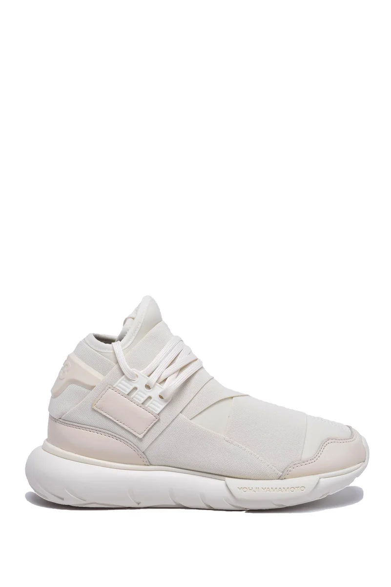Y-3 Sneakers Qasa Pelle Poliestere - Bianco