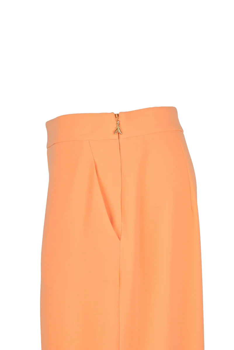 Patrizia Pepe Pantaloni Vita Alta - Arancione