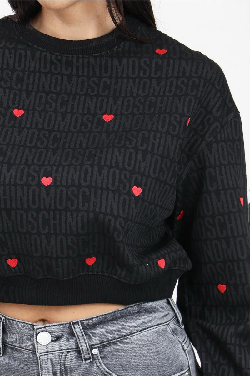 Moschino Couture Felpa - Nero