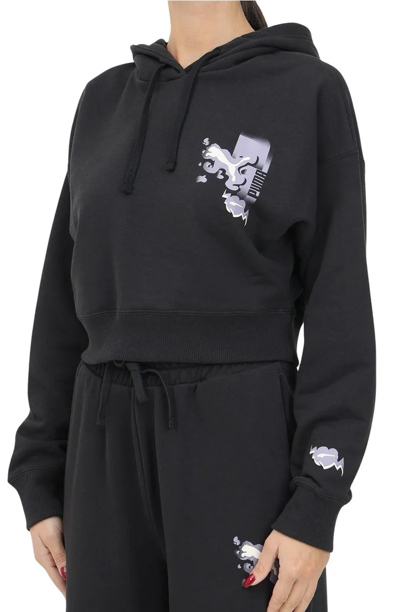 Puma Felpa Corta - Nero