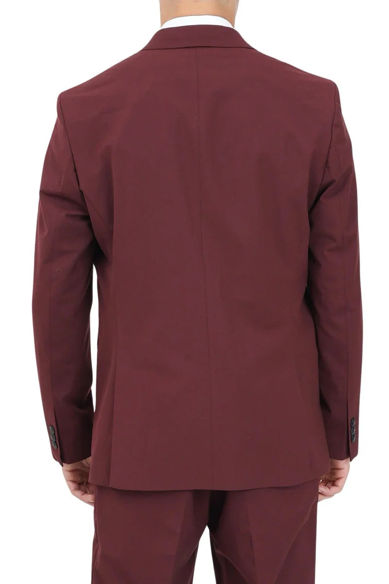 Selected Giacca Stondata Lana Blend - Rosso