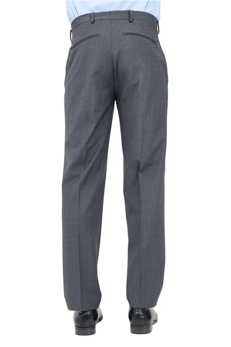 Selected Pantaloni Lana Stretch - Grigio