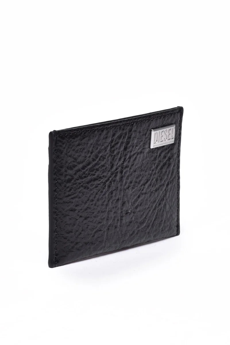 Diesel Portacarte Pelle - Nero