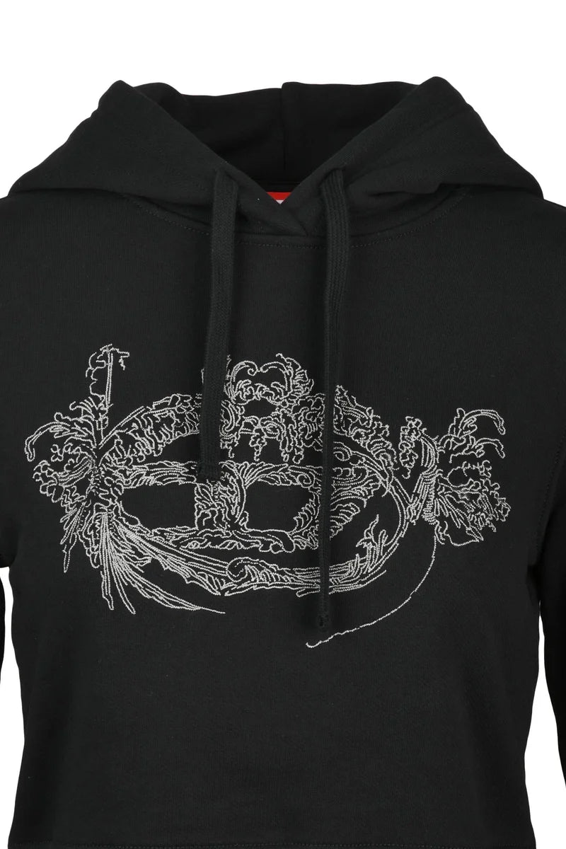 Diesel Felpa Corta - Nero