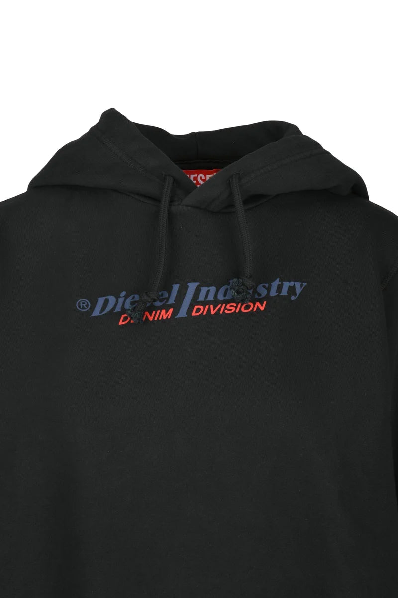 Diesel Felpa Corta - Nero