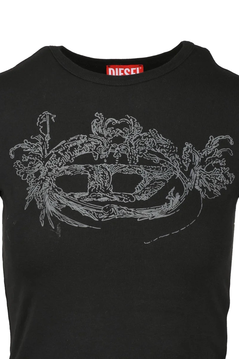 Diesel T-shirt Corta - Nero