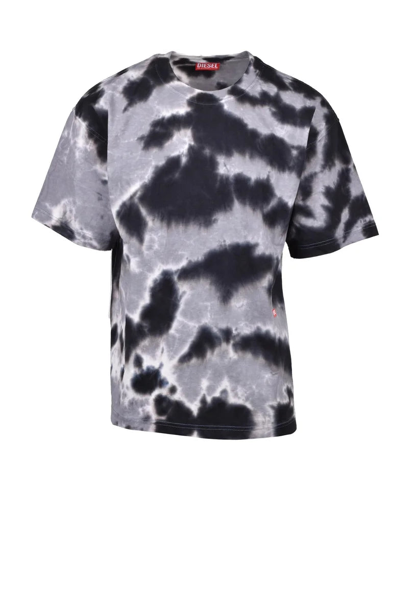 Diesel Cotton T-shirt - Grey/Black