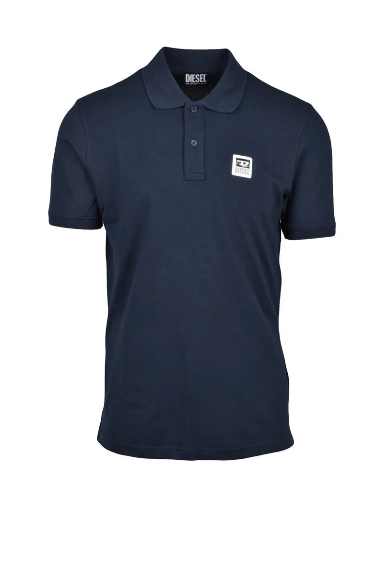 Diesel Polo Manica Corta - Blu